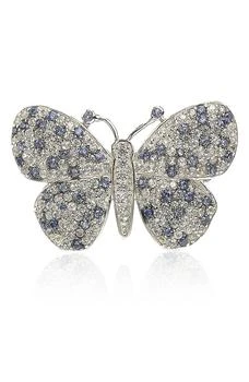 Suzy Levian | Sterling Silver Pave CZ Butterfly Pin,商家Nordstrom Rack,价格¥2018
