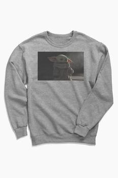 男装Urban Outfitters, Urban Outfitters | Star Wars The Mandalorian Crew Neck Sweatshirt商品图片 4.2折×额外9.5折, 额外九五折