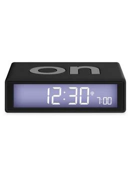 Lexon | Flip+ Radio Controlled Reversible LCD Alarm Clock,商家Saks OFF 5TH,价格¥302