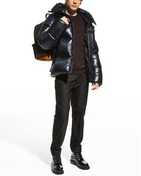 加拿大autry, Canada Goose | Men's Crofton Black Disc Puffer Jacket商品图片 