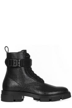 推荐Givenchy Chunky Terra 4G Motif Combat Boots商品