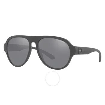 Armani Exchange | Grey Mirror Pilot Men's Sunglasses AX4126SU 83016G 58 4.8折, 满$200减$10, 满减