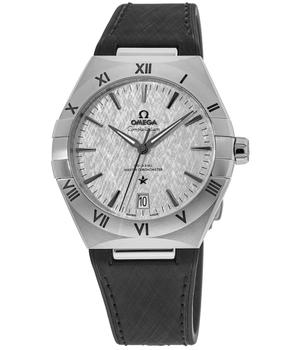欧米茄星座, Omega | Omega Constellation Co-Axial Master Chronometer Grey Dial Black Rubber Strap Men's Watch 131.12.41.21.06.001商品图片 7.6折