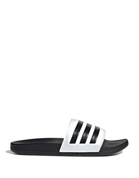 阿迪达斯拖鞋, Adidas | adidas Swim Adilette Comfort sliders in white and black商品图片 