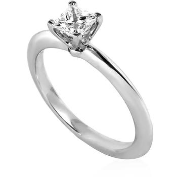 商品Tiffany Ladies Diamond Engagement Ring In Platinum, Size 5.5图片