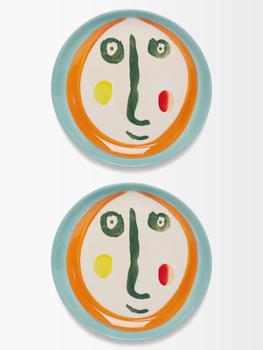 商品Serax | X Ottolenghi set of two Feast small plates,商家MATCHESFASHION,价格¥398图片