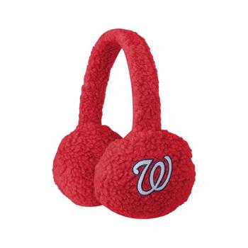 商品FOCO | Men's and Women's Red Washington Nationals Sherpa Earmuffs,商家Macy's,价格¥142图片