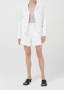 商品AGOLDE | Charlie Denim Jacket in White,商家Premium Outlets,价格¥984图片