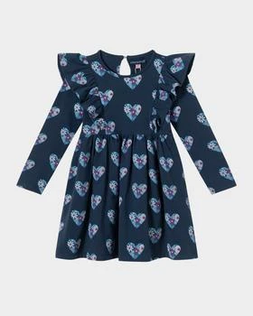 Andy & Evan | Girl's Printed Jersey Dress, Size 2T-6X,商家Neiman Marcus,价格¥448