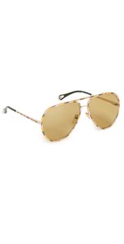 chloe太阳镜怎么样, Chloé | Chloe Vitto Sunglasses商品图片 7折