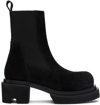 Rick Owens | Black Beatle Bogun Chelsea Boots商品图片,6.3折