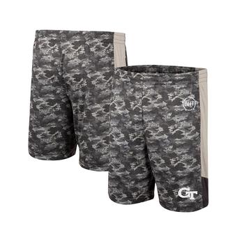 Colosseum | Men's Camo Georgia Tech Yellow Jackets OHT Military-Inspired Appreciation Terminal Shorts商品图片,