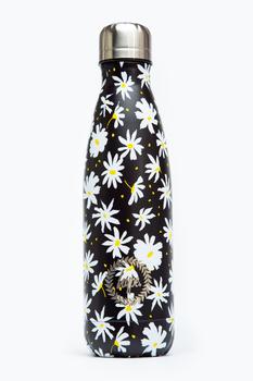 小黑瓶, HYPE ACCESSORIES | HYPE BLACK DAISIES METAL REUSABLE BOTTLE - 500ML商品图片 