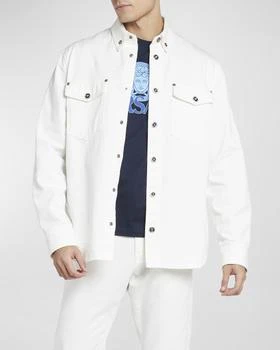 推荐Men's Medusa Denim Overshirt商品