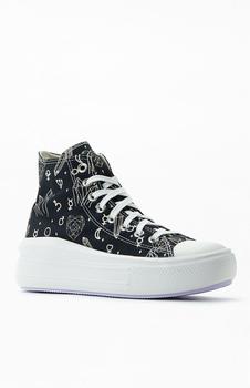 Converse | Chuck Taylor All Star Move Crystal High Top Sneakers商品图片,