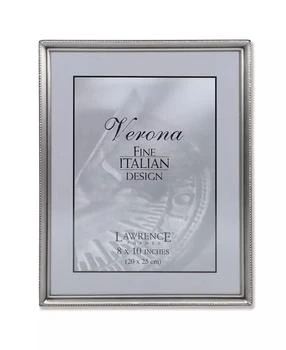 Lawrence Frames | Antique Pewter Picture Frame - Bead Border Design - 8" x 10",商家Macy's,价格¥217