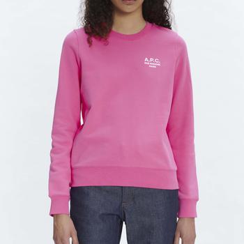 推荐A.P.C Skye Logo Cotton-Jersey Sweatshirt商品