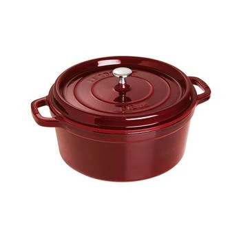 ZWILLING | Staub Cast Iron 7 Quart Round Cocotte,商家Macy's,价格¥3218