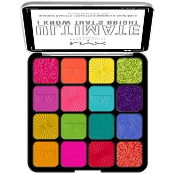 NYX Professional Makeup | Ultimate Shadow Palette - I Know That's Bright 