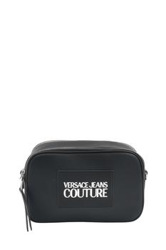 Versace | Shoulder bags couture women polyurethane black商品图片,额外9折, 额外九折