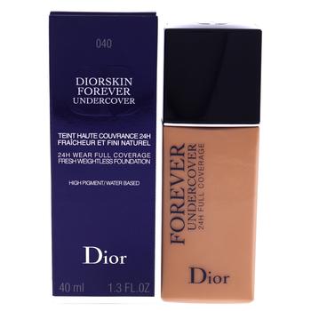 推荐Diorskin Forever Undercover Foundation - 040 Honey Beige by Christian Dior for Women - 1.3 oz Foundation商品