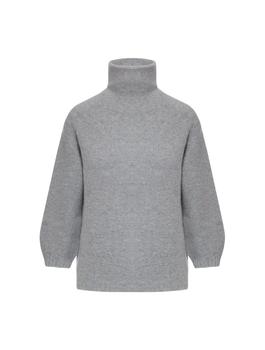 Max Mara | Max Mara High-Neck Long Sleeved Sweater商品图片,