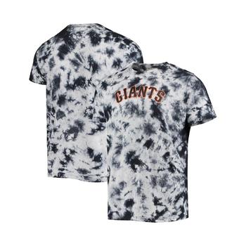 New Era | Men's Black San Francisco Giants Team Tie-Dye T-shirt商品图片,