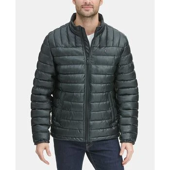 Tommy Hilfiger | Men's Quilted Faux Leather Puffer Jacket 6.0折