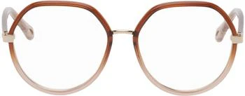 推荐Brown Octagonal Glasses商品