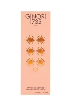 GINORI 1735 | orange renaissance scented tea light candles refill,商家Coltorti Boutique,价格¥287