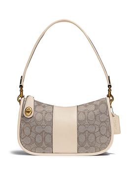Coach, Coach | Swinger Small Signature Jacquard Handbag商品图片 独家减免邮费