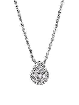 商品Boucheron | Serpent Boheme 18K White Gold & Diamond Necklace,商家Saks Fifth Avenue,价格¥49934图片