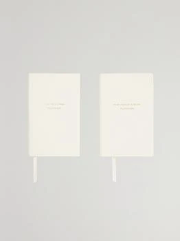 SMYTHSON | Panama 纹理皮革笔记本（婚礼蜜月日程规划两件套）,商家NET-A-PORTER,价格¥477