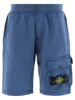 推荐Stone Island 男童短裤 781660340V0027 ��蓝色商品