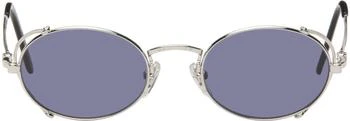 Jean Paul Gaultier | Silver 55-3175 Sunglasses,商家Ssense US,价格¥2211