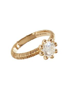 商品Beaded 18K Yellow Gold & Latitude™ Lab-Grown Diamond Ring图片