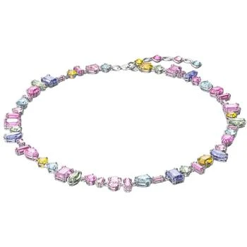 Swarovski | Swarovski Women's Necklace - Gema All Around Rhodium Plated Multicolor | 5613738 5.6折×额外9折x额外9折, 额外九折