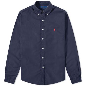 加拿大ralph lauren polo, Ralph Lauren | Polo Ralph Lauren Slim Fit Garment Dyed Button Down Shirt商品图片 满$200享9.5折, 满折