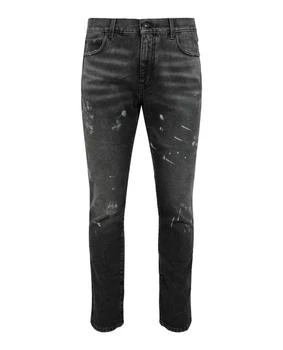 Off-White | Diag-Outline Skinny Jeans,商家Maison Beyond,价格¥2300