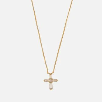 Crystal Haze | Crystal Haze Crystal Cross Gold-Plated Necklace,商家MyBag,价格¥396