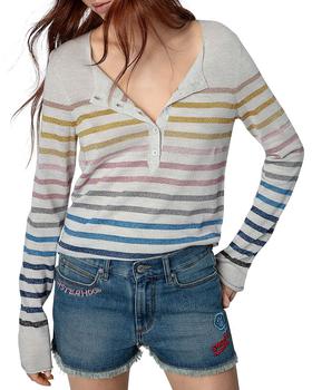 商品Hila Striped Lurex Sweater图片