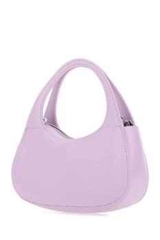 推荐Lilac leather micro Baguette Swipe handbag商品