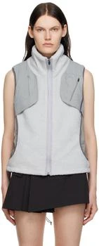 推荐Gray Paneled Vest商品
