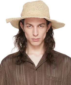 推荐Beige Paper Bucket Hat商品