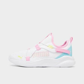 Puma | Girls' Little Kids' Puma Softride Rift Pop Glitch Casual Shoes商品图片,5.5折