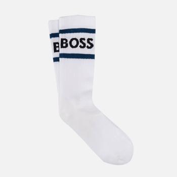 Hugo Boss | BOSS Bodywear Stripe Ribbed-Knit Socks商品图片,额外7折, 额外七折