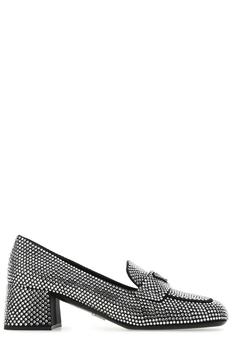 Prada | Prada Crystal Embellished Loafers商品图片,