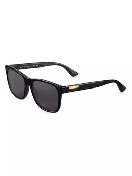 Gucci | Gucci Lines GG0746S 57MM Squared Sunglasses 