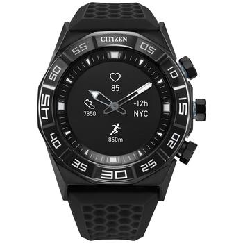 商品Citizen | Men's CZ Smart Hybrid HR Black Strap Smart Watch 44mm,商家Macy's,价格¥2205图片