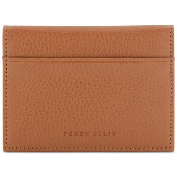 Perry Ellis | Perry Ellis Portfolio Mens Uptown Pebbled Lether Card Case,商家BHFO,价格¥62